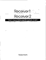 Nakamichi RE-1-Owners-Manual